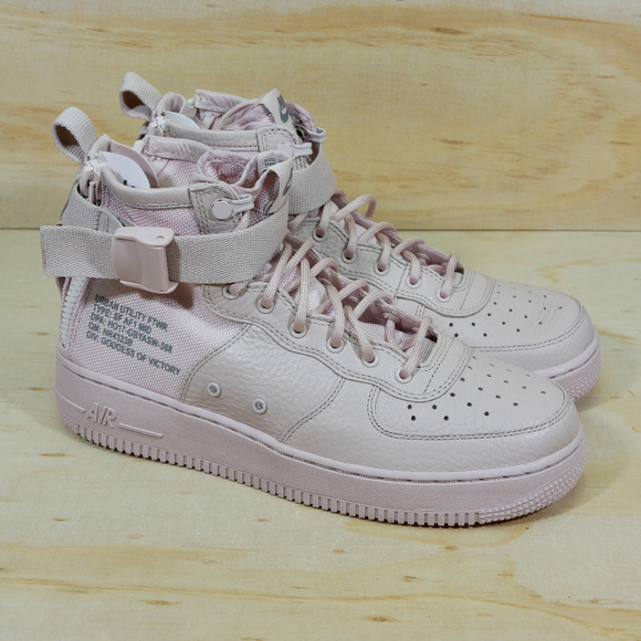 nike sf air force 1 mid silt red